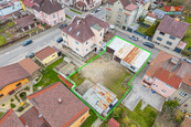 Prodej komerčního pozemku, 471 m2, Tábor, ul. Komenského, cena 5500000 CZK / objekt, nabízí