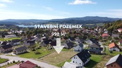 Prodej stavebního pozemku určeného pro výstavbu rodinného domu, 998 m2 - Horní Planá, cena 3990000 CZK / objekt, nabízí