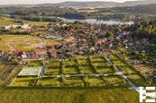 Prodej stavebního pozemku 843 m2 - projekt zasíťovaných stavebních pozemků, Horní Planá (Lipno), cena 6069600 CZK / objekt, nabízí 