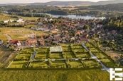 Prodej stavebního pozemku 875 m2 - projekt zasíťovaných stavebních pozemků, Horní Planá (Lipno), cena 5862500 CZK / objekt, nabízí 
