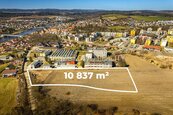 prodej komerčních pozemků o celkové výměře 10.837 m2, Týn nad Vltavou, cena 1500 CZK / m2, nabízí 