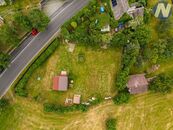 Kahov, parcela s chatou u Prachatic, cena 2950000 CZK / objekt, nabízí 