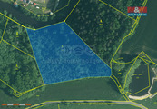 Prodej lesa, 9272 m2, Římov - Branišovice, cena 480000 CZK / objekt, nabízí