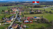 Prodej pozemku s rozestavěným domem,834 m2 Trocnov u Borovan, cena 2085000 CZK / objekt, nabízí