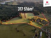 Prodej pole 317516 m2, Chlum u Třeboně, cena 52 CZK / m2, nabízí 
